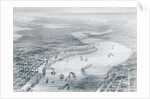 Bird's-Eye View of New Orleans by J. Wells