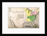 Map of the United States in 1803 by American School