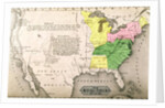 Map of the United States in 1803 by American School