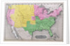 Map of the United States in 1861 by American School
