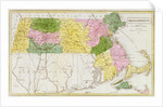 Map of Massachusetts by American School