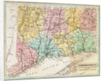 Map of Connecticut by American School