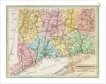 Map of Connecticut by American School