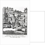 Spaniard Bartering with Natives of Patagonia by German School