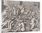 Eating the Flesh of a Prisoner According to the Old Historian, from Gottfried's 'Historia Antipodum', pub. 1655 by German School