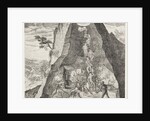 Quaint Picture of the Toilers in the Mines of Potosi, from Gottfried's 'Historia Antipodum', pub. in 1655 by German School