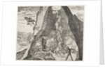 Quaint Picture of the Toilers in the Mines of Potosi, from Gottfried's 'Historia Antipodum', pub. in 1655 by German School