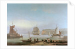 Shipping in an Estuary by Thomas Luny