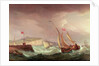 Shipping off Dover by Thomas Whitcombe