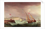 Shipping off Dover by Thomas Whitcombe