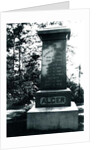 Horatio Alger's grave in Natick, Massachusetts by Anonymous
