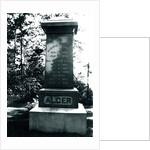 Horatio Alger's grave in Natick, Massachusetts by Anonymous