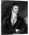 Charles Brockden Brown engraved by John B. Forrest from a miniature, 1805 by William Dunlap