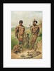 A Bosjesman Family, frontispiece from 'The History of Mankind', Vol.1, by Prof. Friedrich Ratzel, 1896 by Mutzel Mutzel