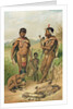 A Bosjesman Family, frontispiece from 'The History of Mankind', Vol.1, by Prof. Friedrich Ratzel, 1896 by Mutzel Mutzel