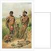 A Bosjesman Family, frontispiece from 'The History of Mankind', Vol.1, by Prof. Friedrich Ratzel, 1896 by Mutzel Mutzel
