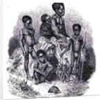 A Zulu family by English School