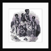 A Zulu family by English School
