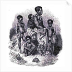A Zulu family by English School