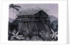 House in the Arfak village of Memiwa, New Guinea by French School