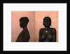 Waganda boy and Dinka girl by Richard (after) Buchta