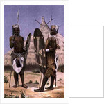 Nyam-nyam warriors by Richard Buchta (after)