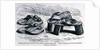 Sandals and pattens from the West Soudan, possibly Mandingo by English School