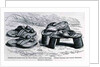Sandals and pattens from the West Soudan, possibly Mandingo by English School