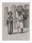 Mexican Tortillera and Straw Mat Seller by Etienne Ronjat