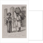 Mexican Tortillera and Straw Mat Seller by Etienne Ronjat