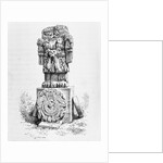 Statue of the Goddess Coatlicue by P. Sellier