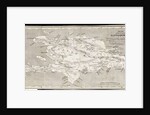 Map of the Island of Santo Domingo by English School