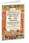Title page from the Luther Bible, c.1530 by German School