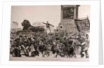 Riots in the West End of London: Break Up of the Trafalgar Square Meeting by English School