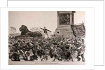 Riots in the West End of London: Break Up of the Trafalgar Square Meeting by English School
