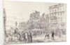 Riots in the West End of London: Mob in St. James's Street, Opposite the New University Club by English School