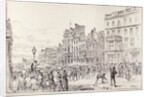 Riots in the West End of London: Mob in St. James's Street, Opposite the New University Club by English School