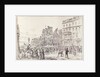 Riots in the West End of London: Mob in St. James's Street, Opposite the New University Club by English School