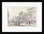 Riots in the West End of London: Mob in St. James's Street, Opposite the New University Club by English School