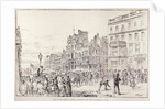 Riots in the West End of London: Mob in St. James's Street, Opposite the New University Club by English School