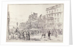 Riots in the West End of London: Mob in St. James's Street, Opposite the New University Club by English School