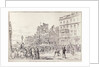Riots in the West End of London: Mob in St. James's Street, Opposite the New University Club by English School