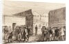 The Unemployed of London: Inscription on the Gates, West India Docks by English School