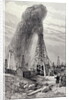 The Petroleum Oil Wells at Baku on the Caspian: A Fountain of Petroleum Oil by English School