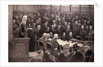 The Division in the House of Commons on the Irish Home Rule Question, 'The Ayes; 311, the Noes; 341' by English School
