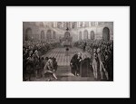 The Irish House of Commons, AD 1790, College Green, Dublin by Henry and Hayter John Barraud