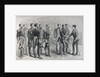 Reception of British Naval Officers by the Mikado of Japan by English School