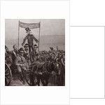 Demonstration on Mr Parnell's Estate, Avondale, Wicklow: The Effigy of the Last Landlord by English School