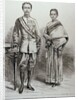 The King and Queen of Siam by English School