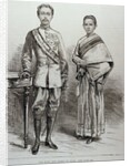 The King and Queen of Siam by English School